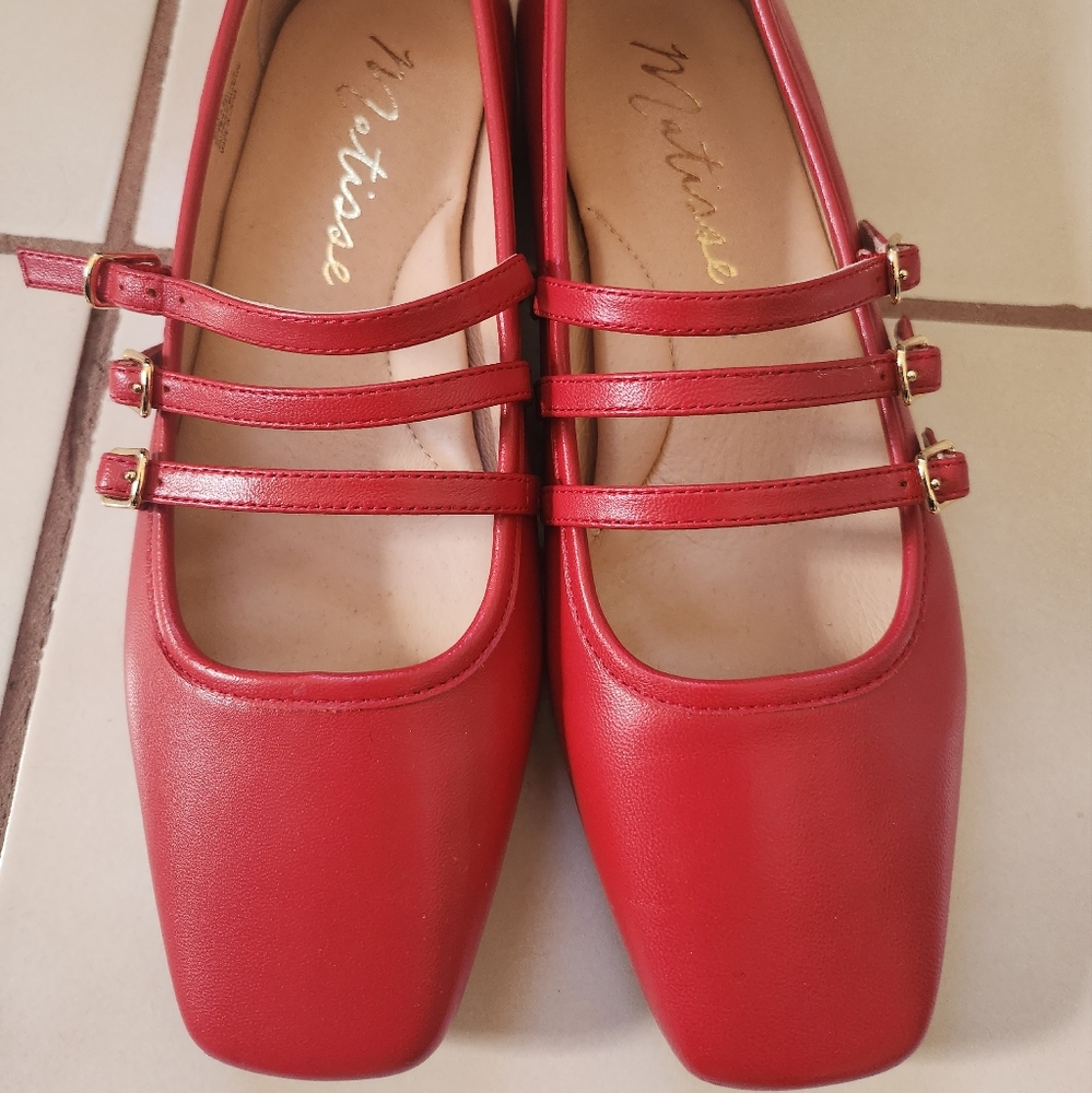 Matisse Red Ballet Flats